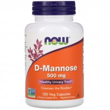 Женское здоровье NOW Foods D-Mannose 500 мг - 120 веган капс (816388)