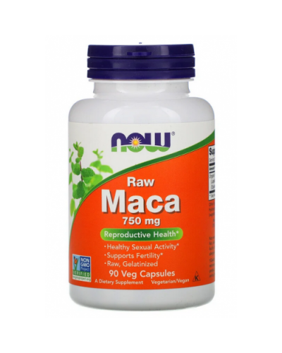 Здоровье репродуктивной системы NOW Foods Maca 750 мг - 90 веган капс(816398)