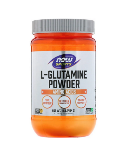 Аминокислоты NOW Foods L-Glutamine - 454 г (816405)