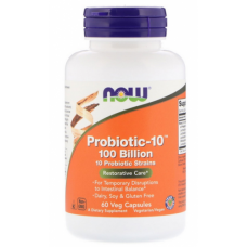 Пищевые добавки NOW Foods Probiotic-10 100 Billion - 60 веган капс(816413)