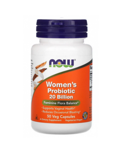 Пробиотики NOW Foods Women's Probiotic 20 Billion - 50 веган капс(816414)