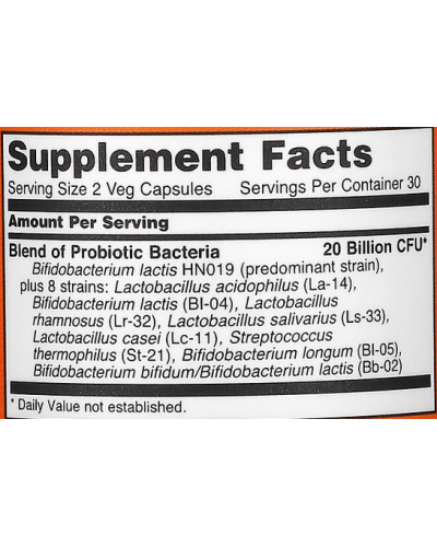 Пробиотики NOW Foods Clinical GI Probiotic - 60 веган капс(816415)
