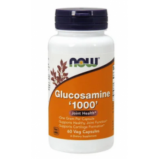 Защита суставов NOW Foods Glucosamine 1000 мг - 60 веган капс(816422)