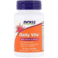 Витамины и минералы NOW Foods Daily Vits - 30 веган капс (816423)