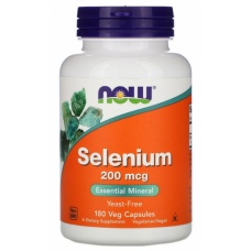 Селен Now Foods Selenium 200 мкг  180 веган капс (816651)