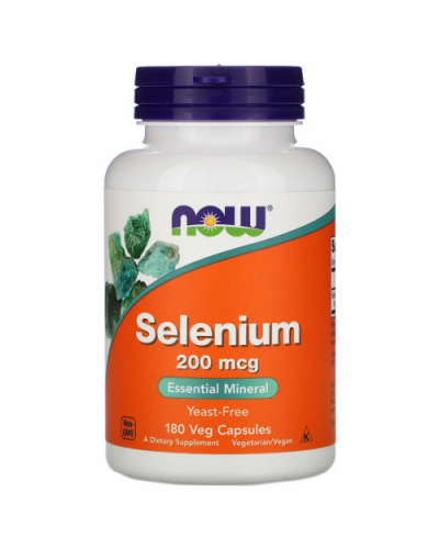 Селен Now Foods Selenium 200 мкг 180 веган капс (816651)