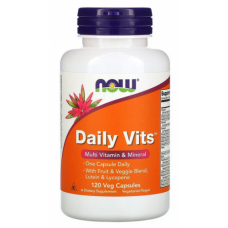 Витамины NOW Foods Daily Vits - 120 веган капс (816662)