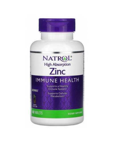 Витамины Natrol Zinc - 60 таб Pineapple (817057)