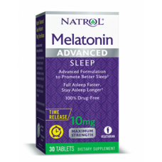 Препараты для сна Natrol Melatonin 10mg Straw - 30 таб (817058)
