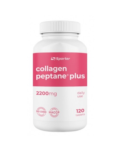 Коллаген Sporter Collagen 2200 peptane plus 120 таб (817076)