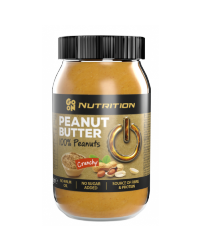 Заменители питания GoOn Peanut butter crunchy 100% 900 г (стекло) (817179)