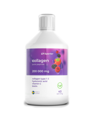 Коллаген Sporter Collagen peptide 200000 berry 500 мл (817187)