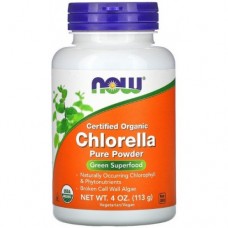 Пищевые добавки NOW Foods Chlorella Organic- 113 г (817203)
