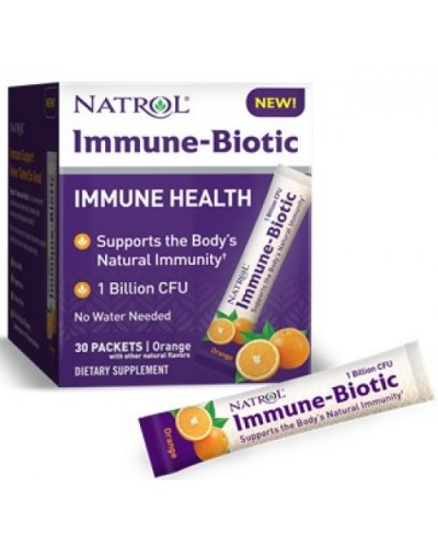 Пробиотики Natrol Immune-Biotic - апельсин - 30 пак (817225)