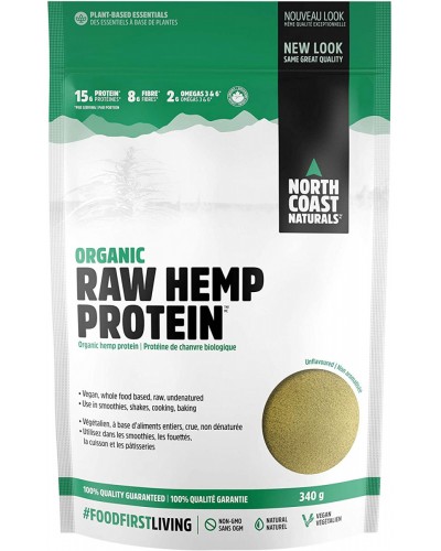 Растительный протеин North Coast Naturals Organic Hemp Protein 340 г (817360)