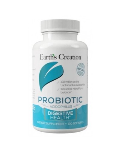 Пробиотик Earths Creation Probiotic Acidophilus - 100 софт гель (817431)