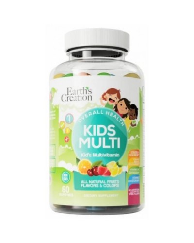 Витаминный комплекс Earths Creation Kids Multivitamin - 60 жеват. конфет (817476)