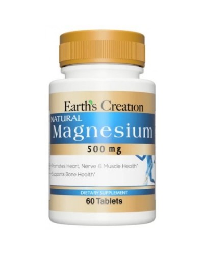 Магний Earths Creation Magnesium 500 mg - 60 таб (817495)