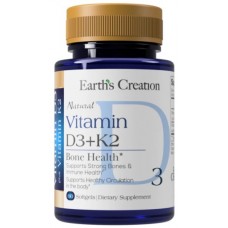 Витаминный комплекс Earths Creation Vitamin D3 + K2 - 60 софт гель (817532)