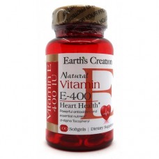 Витамин E Earths Creation Vitamin E 180 DL-alpha - 100 софт гель (817534)