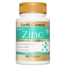 Цинк Earths Creation Zinc Gluconate 50 mg - 100 таб (817535)