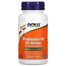 Пищевые добавки NOW Foods Probiotic-10 25 Billion - 100  веган капс (817669)