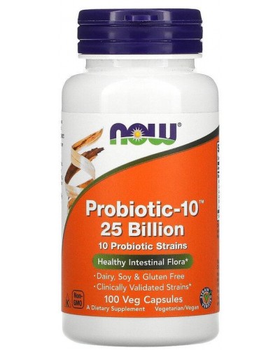 Пищевые добавки NOW Foods Probiotic-10 25 Billion - 100 веган капс (817669)