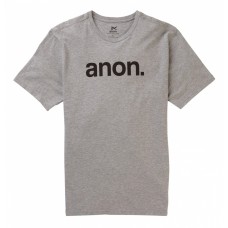 Футболка Burton 214841|21 Anon SS Tee gray heather (9009521559)