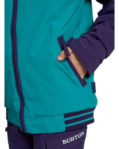 Куртка Burton 130421|21 Boys Gameday Jk dynasty green (9009521812)
