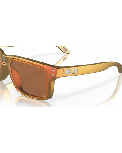 Сонцезахисні окуляри Oakley HOLBROOK Troy Lee Designs Red Gold Shift /Prizm Bronze (9102-T555)