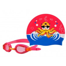 Комплект: очки + шапочка для плавания Arena AWT Multi Set /92413-98/