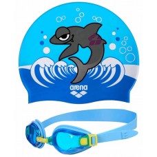 Комплект: очки + шапочка для плавания Arena AWT Multi Set /92413-98/92413-63