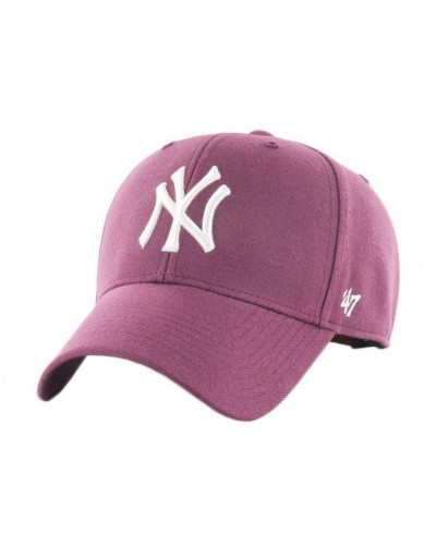 Кепка 47 Brand Ny Yankees Plum Snapback Wool (B-MVPSP17WBP-PJ)