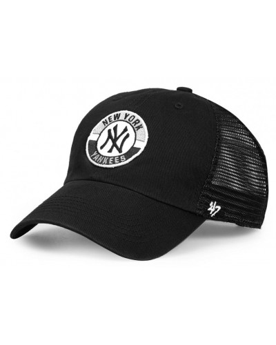 Кепка мужская 47 Brand Ny Yankees Porter Clean Up Mes (B-PORTR17GWP-BK)
