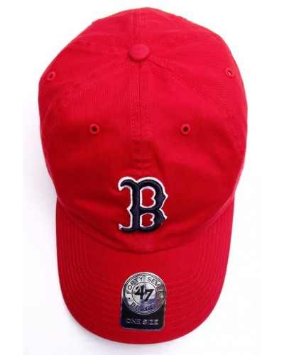Бейсболка 47 Brand Clean Up Red Sox (B-RGW02GWS-WH)