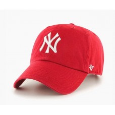 Кепка 47 Brand Ny Yankees Red Clean Up All (B-RGW17GWS-RD) UNI