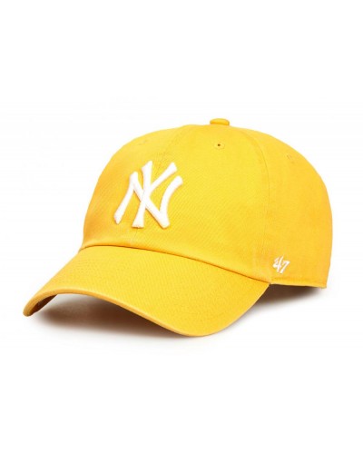 Кепка 47 Brand Ny Yankees Yellow Gold Clean U (B-RGW17GWS-YG)