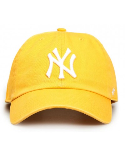 Кепка 47 Brand Ny Yankees Yellow Gold Clean U (B-RGW17GWS-YG)