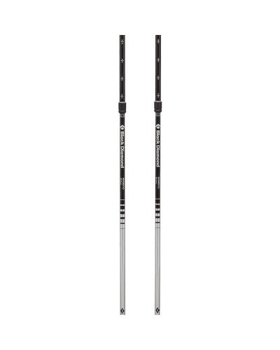 Треккинговые палки Black Diamond Distance FLZ, 105-125 см, Black (BD 112206-125)