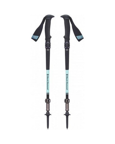 Треккинговые телескопические палки Black Diamond W Trail Pro Shock, 95-125 см, Black (BD 112503.3000)