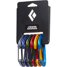 Набор карабинов Black Diamond LiteWire Rackpack, No color, One Size (BD 381127.0000)