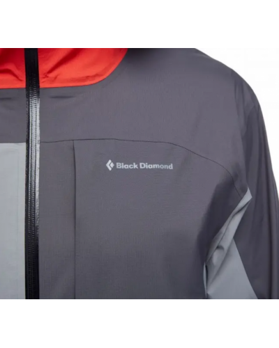 Куртка чоловіча Black Diamond M Highline Shell (Anthracite/Nickel/Octane) (BD 7450009144)
