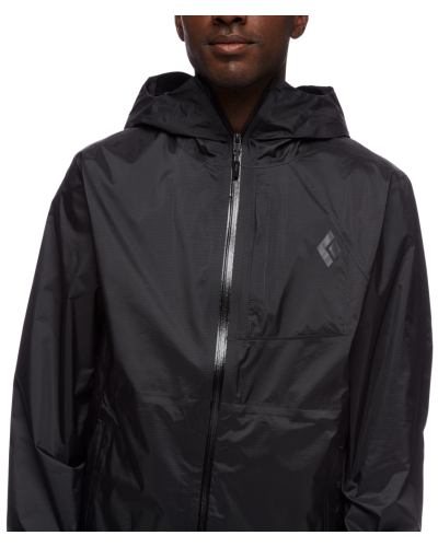 Куртка мужская Black Diamond M Treeline Rain Shell, Black (BD 7450080002)