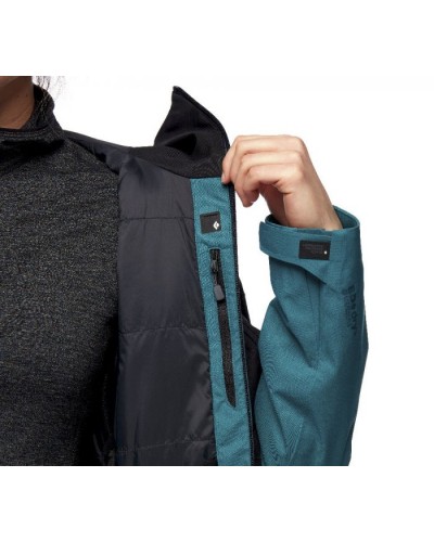 Куртка жіноча Black Diamond W Boundary Line Insulated Jacket (Sea Pine/Black) (BD 746061.9179)