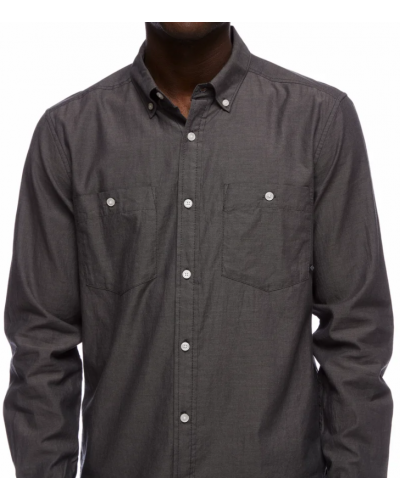 Рубашка мужская Black Diamond M LS Solution Shirt Black/Ash (BD 7530019006)