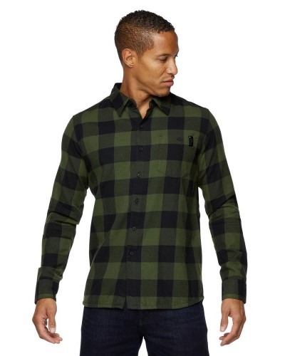 Рубашка мужская Black Diamond M Zodiac LS Flannel Shirt Tundra/Black Plaid (BD 7530069184)