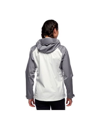 Женская куртка Black Diamond Stormline Stretch Rain Shell, Aluminum/Ash (BD M697.9197)