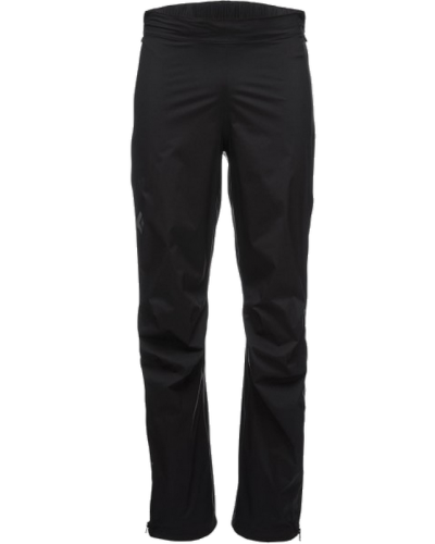 Штаны мужские Black Diamond Stormline Stretch Full Zip Rain Pants, Black (BD Z9LC.015)