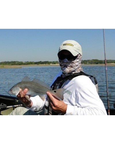 Летняя мультиповязка Buff Angler High UV striper (BU 100530.AN)