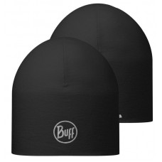 Шапка двусторонняя Buff Coolmax Reversible Hat R-solid Black (BU 108934.999.10.00)